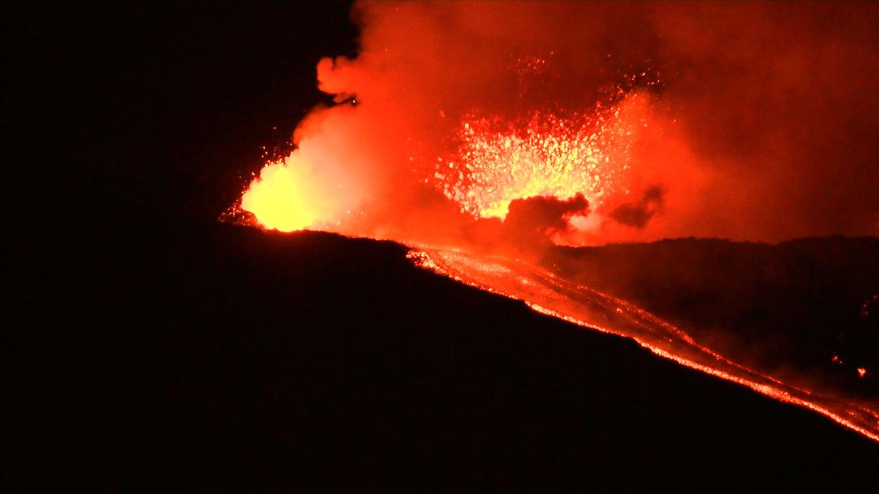Erupção do vulcão Etna
